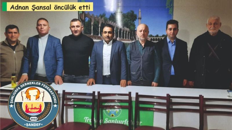 Urfa Derneklerinin artık bir Federasyonu var