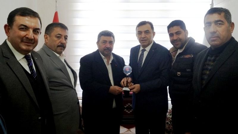 Ulucan'dan gazetecilere ziyaret