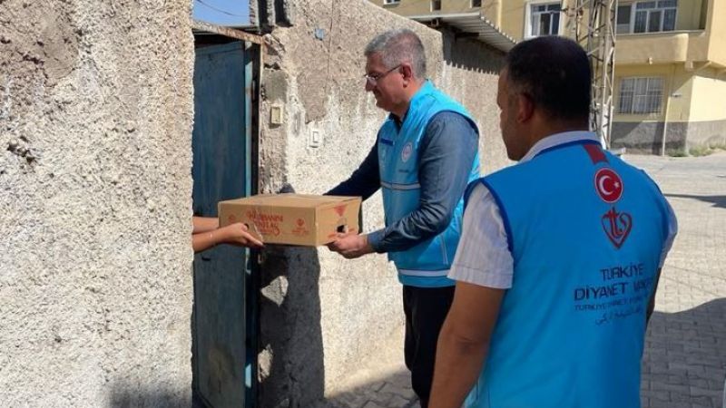 TDV, binlerce aileye kurban eti dağıttı  