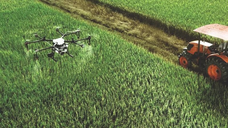 Dron teknolojisi tarımda verim kaybını sıfırlıyor