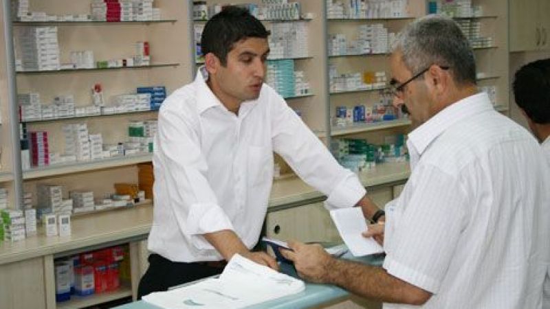 Urfa'da hem hasta mağdur hem de eczacı!