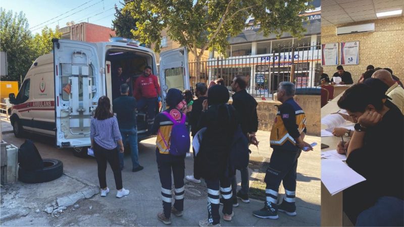 Hem pratik hem de teorik eğitim görüyorlar