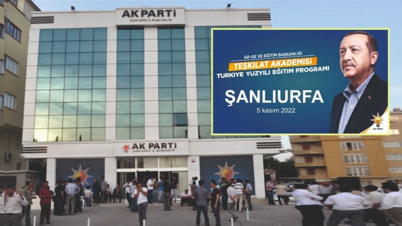'Ak Parti Teşkilat Akademisi' eğitimleri başlıyor.