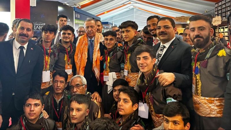 Erdoğan Haliliye standında