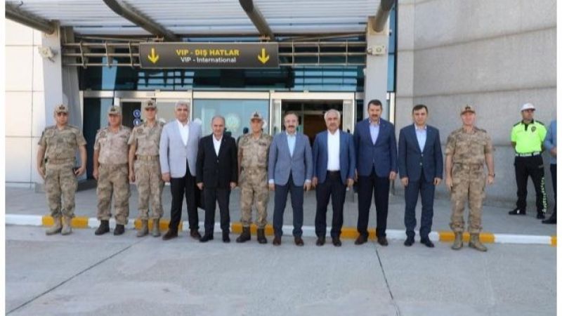 Üst isimler Urfa'ya geldi