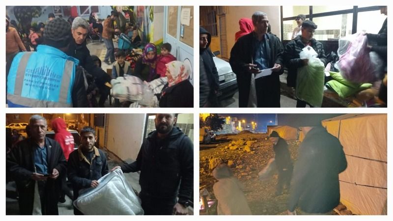 Kuş ve ekibi 24 saat sahada