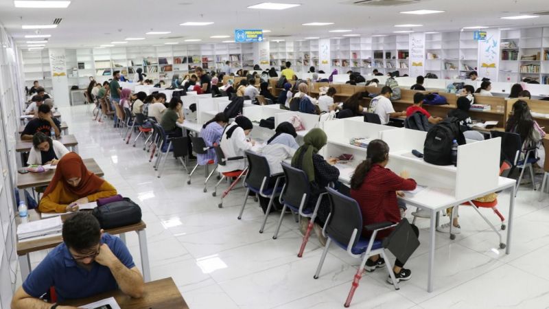 Haliliye kütüphaneleri çalışmaya devam ediyor