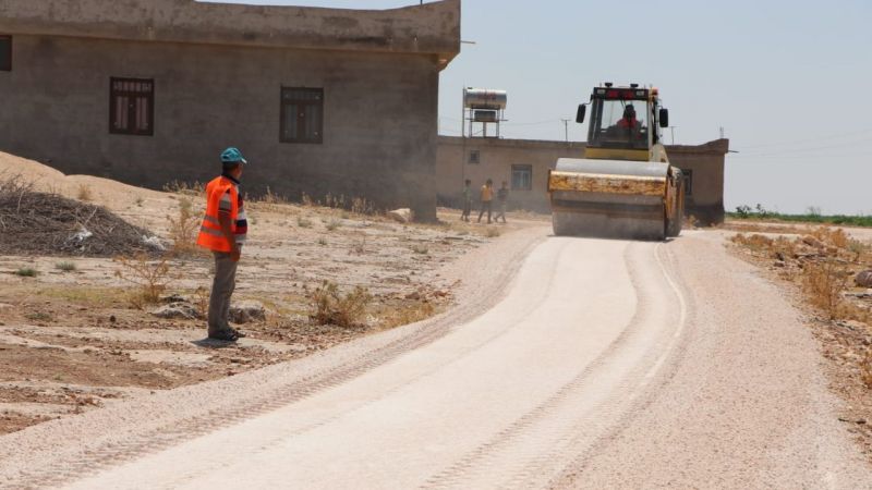 Haliliye’de asfalt öncesi çalışmalar hız kazandı