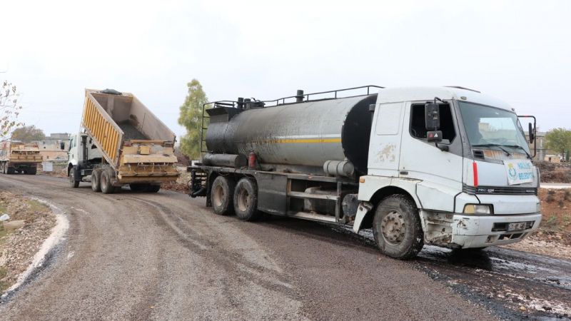 Haliliye kırsalında üst yapı çalışmaları 2 mahallede devam ediyor