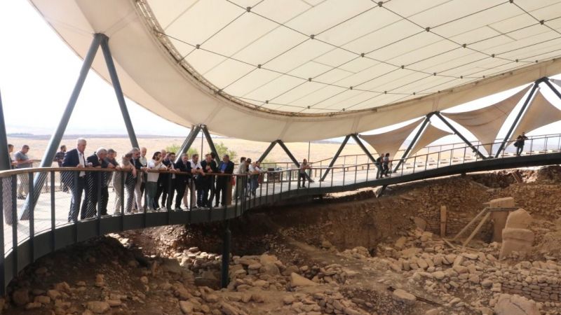 Kosova İslam Birliği Başkanı Göbeklitepe'de