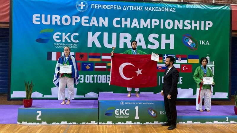 Urfalı sporcu Avrupa şampiyonu oldu