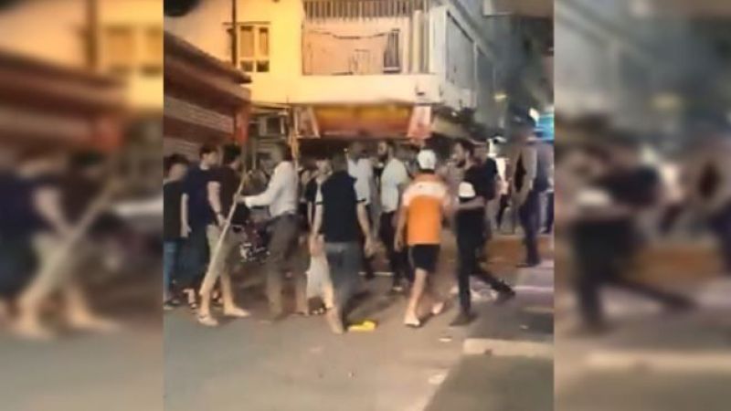 Haliliye'de iki grup esnaf arasında kavga