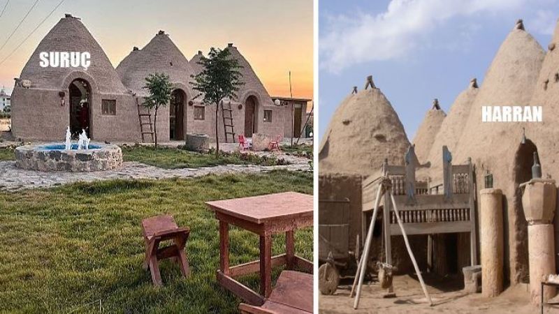 Suruç’da da Kümbet Evlere rastlamak mümkün