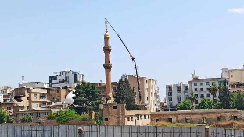 Urfa'da hasar gören camiler onarılıyor