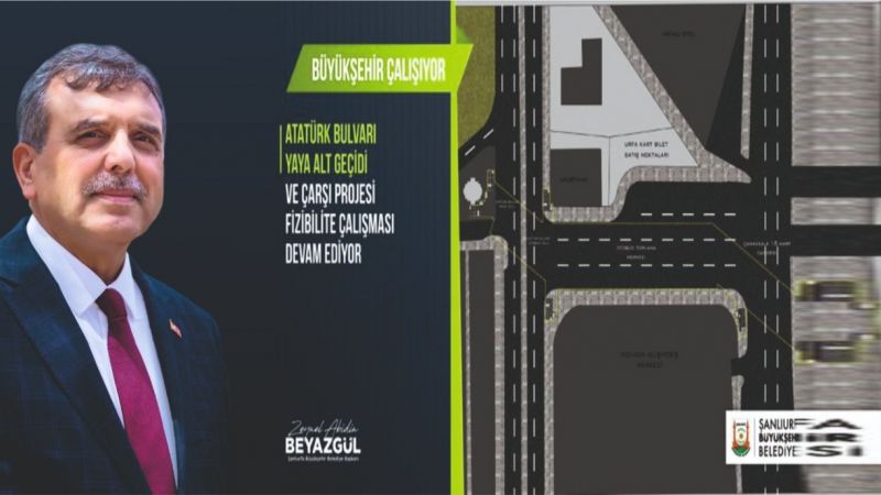 Atatürk Bulvarı'na altgeçit projesi hayal oldu