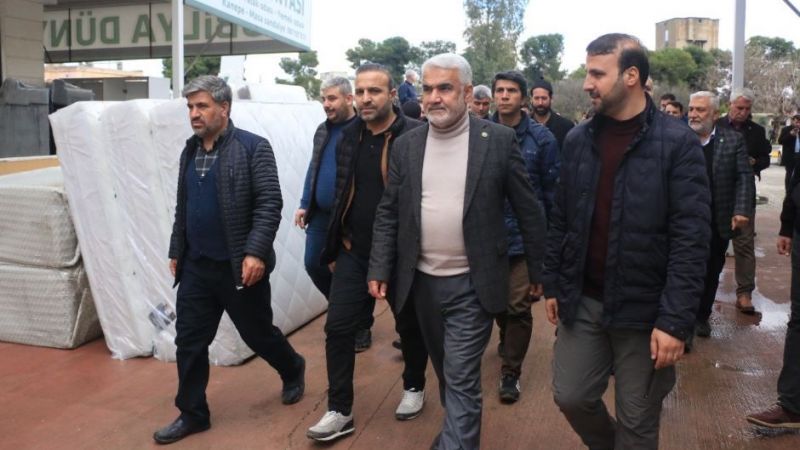 HÜDA PAR Başkanı Urfa’da selzedeleri ziyaret etti