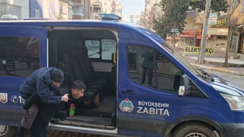 İmdadına Zabıta yetişti