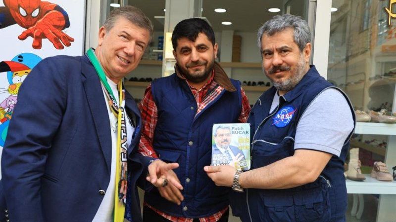 Fatih Bucak, Tanju Çolak ile sahaya indi