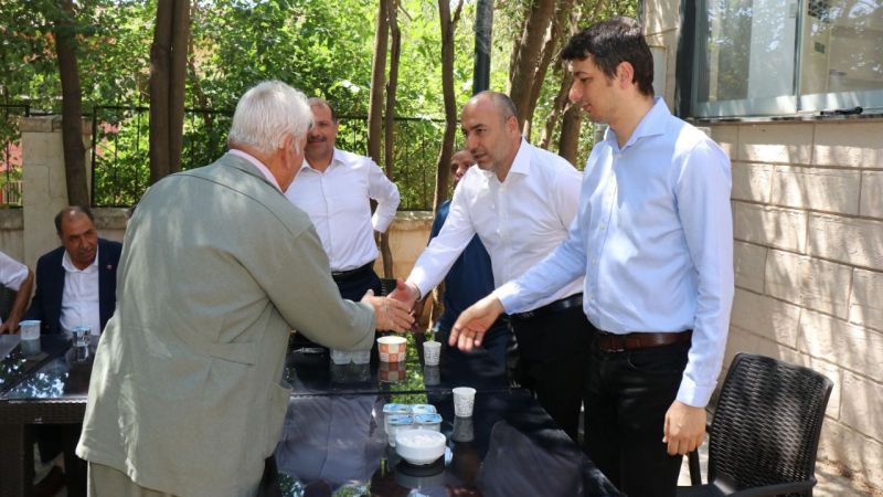 Bozova Belediyesinde bayramlaşma