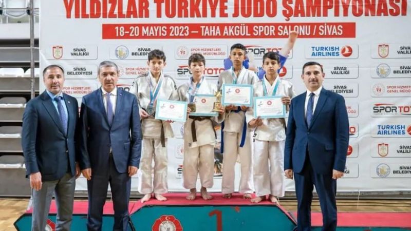 Urfalı judocular şampiyonaya damga vurdu