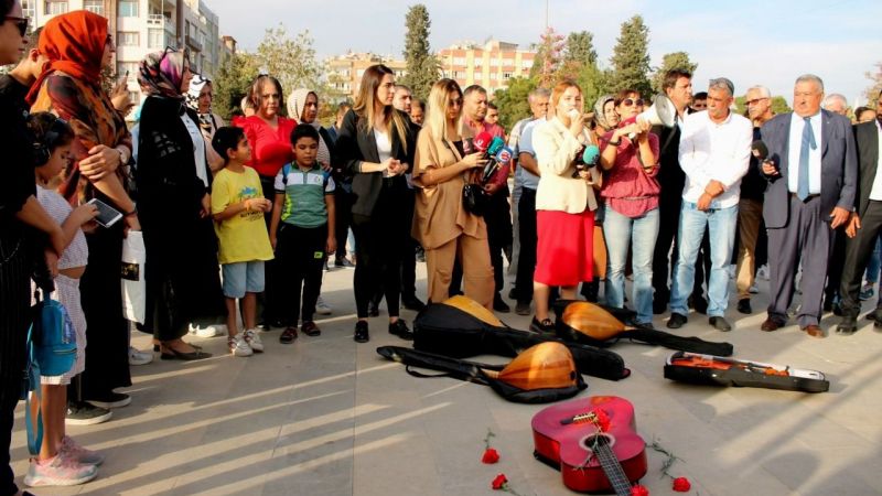 Urfa CHP Kadın Kollarından Onur Şener eylemi 