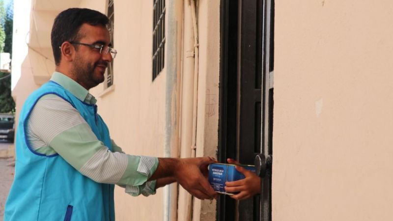 TDV'den Urfa'da 600 aileye kavurma 