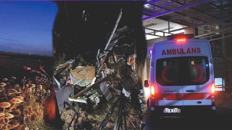 Diyarbakır yolunda feci kaza