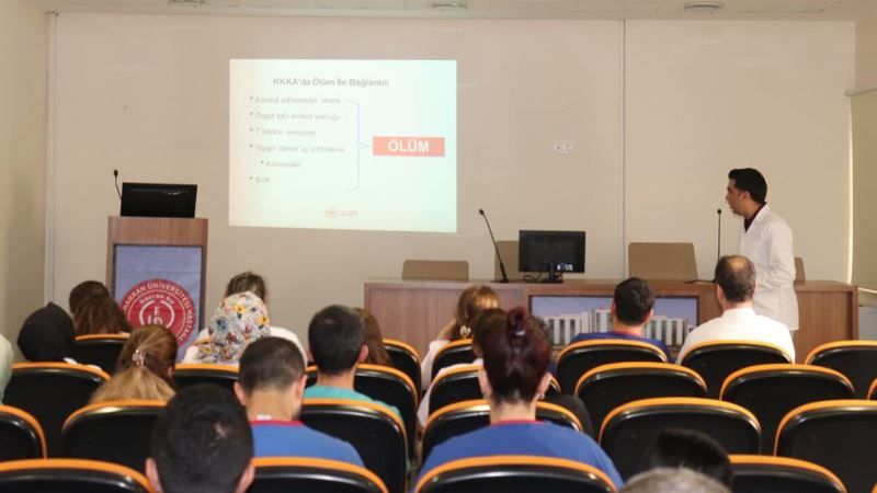 HRÜ’de Kırım Kongo Kanamalı Ateşi Hastalığı eğitimi