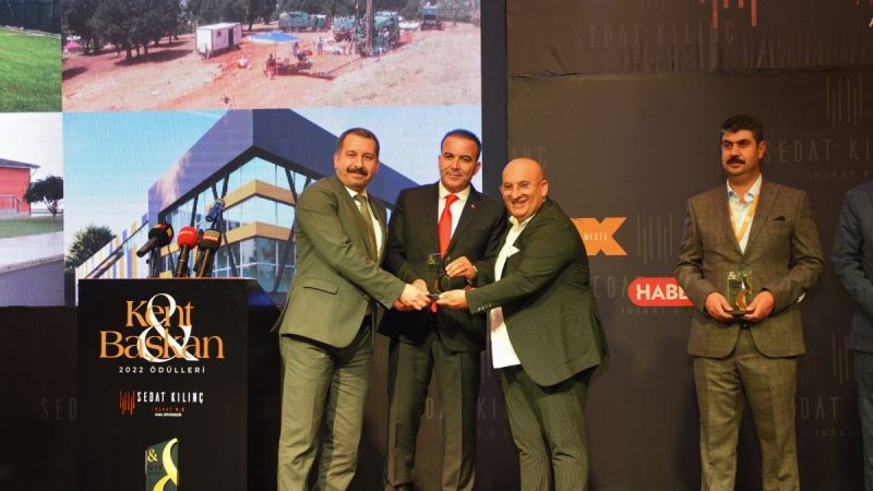 Karaköprü Belediyesi'ne proje ödülü