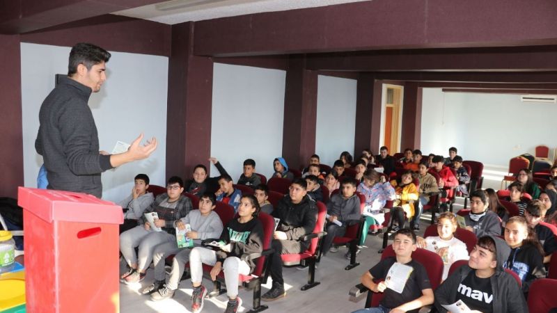 Karaköprü’de öğrencilere çevre bilinci aşılanıyor