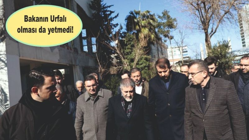 Urfa'da o kuruma bina bulunamıyor