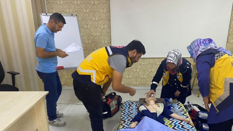 Sağlık personeline ÇİLYAD eğitimi verildi.