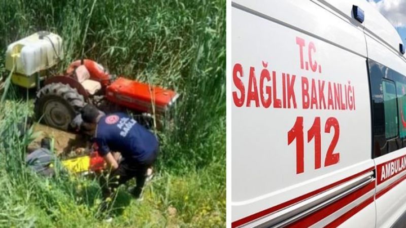 Urfa’da traktör devrildi: 1 ölü 1 yaralı
