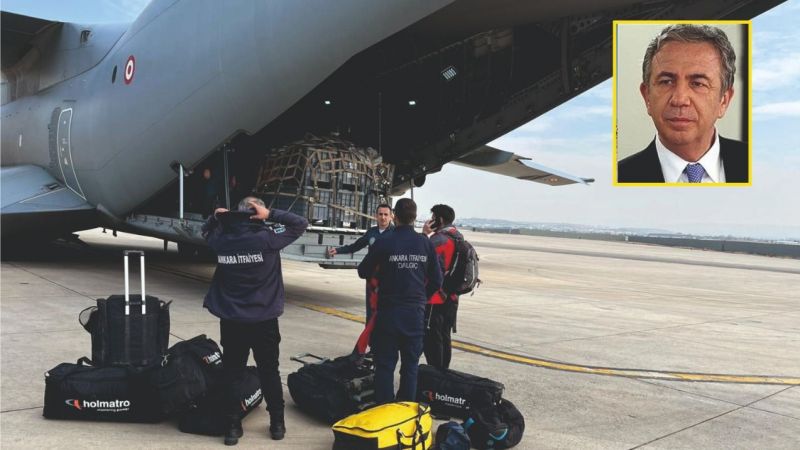 Mansur Yavaş Urfa'ya kurtarma ekibi gönderdi