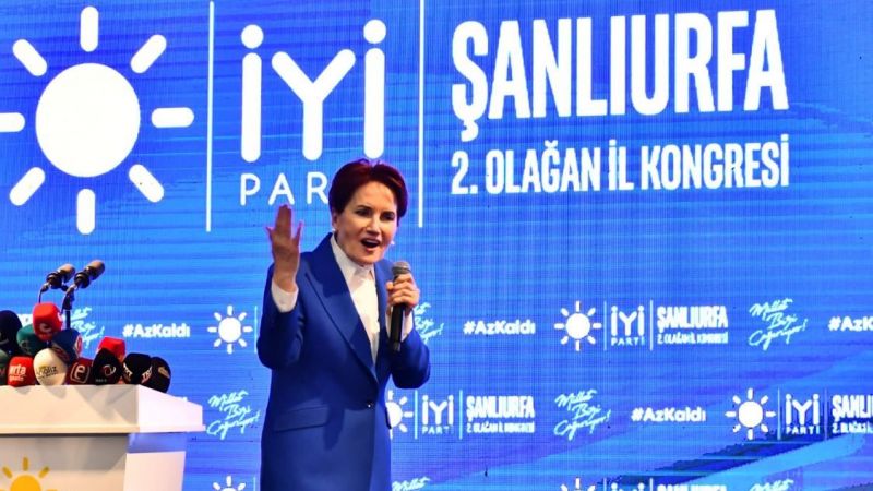 Akşener: Urfa'da ortak listeyle 4 milletvekili çıkabilir