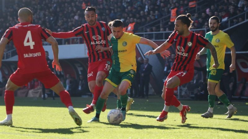 Çorum'da 1 puana razı olduk