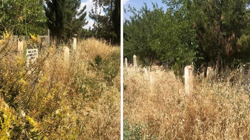 Urfa’da mezarlıklar bakım bekliyor