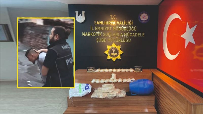 Urfa Narkotik'ten Metamfetamin operasyonu