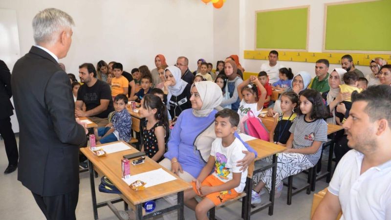 Urfa'da minikler okula ilk adımı attı