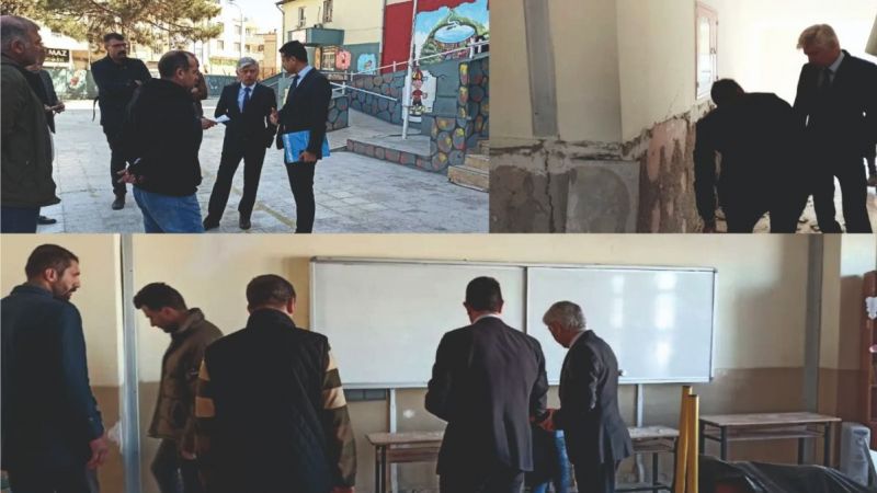 Az hasarlı okullarda onarım seferberliği 