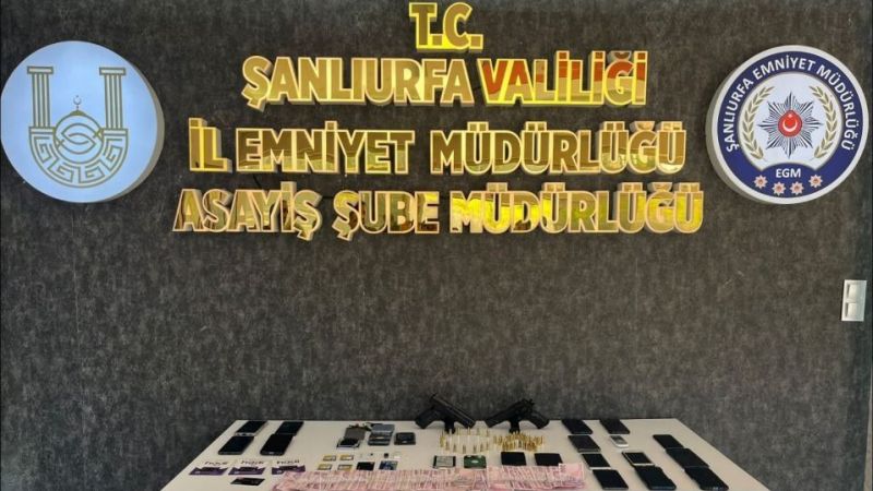 Urfa'da uyuşturucu operasyonu: Gözaltılar var 