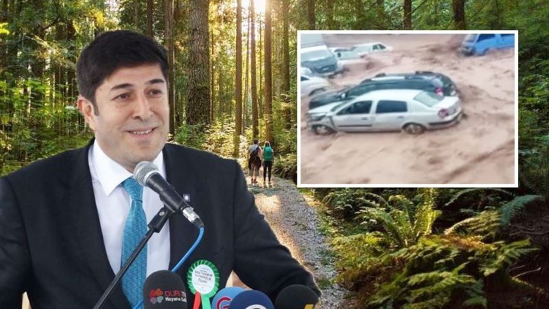 Orman Haftası kutlamalarına sel rötarı !