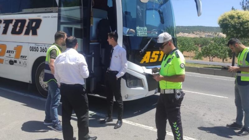 Kurban öncesi otobüs firmalarına denetim