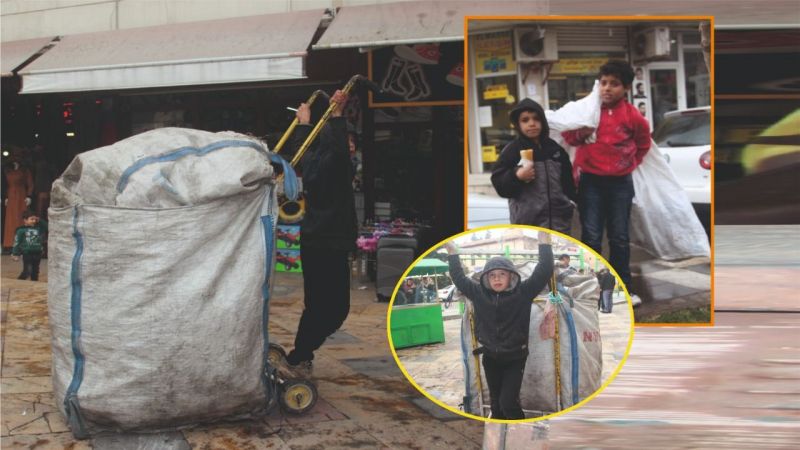 Ekmek parası soğuk-yağmur dinlemiyor