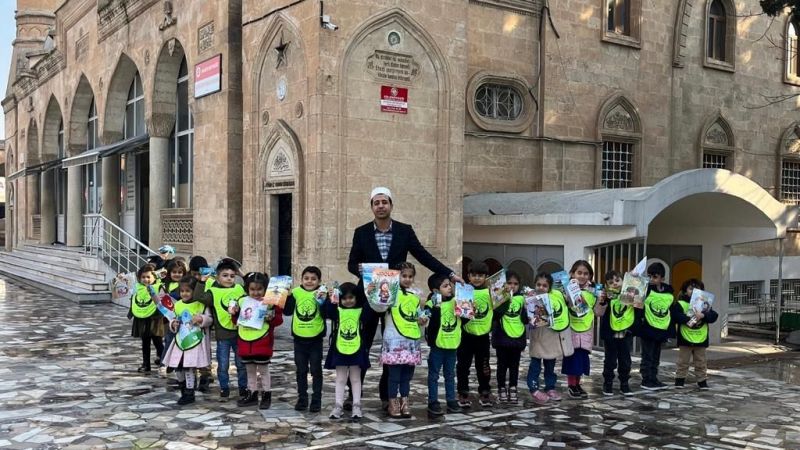 Urfalı minikler camide buluştu