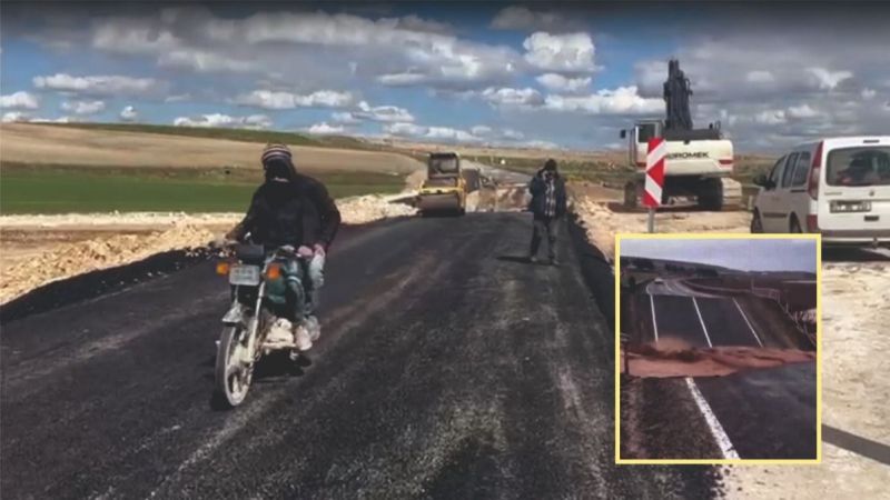 Bozova-Hilvan karayolu yeniden trafiğe açıldı. 