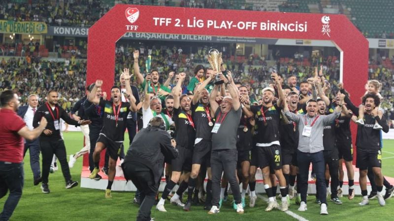 O sene bu sene oldu; Ceylanlar 1. Ligde