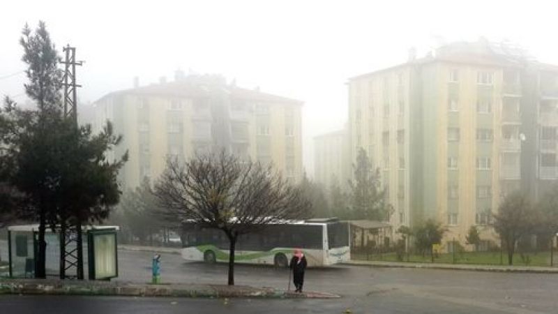 Urfa güne sisle uyandı
