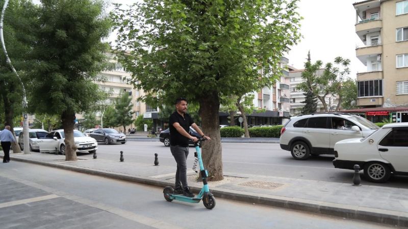 Urfa'da elektrikli skuter kullanım şartları açıklandı