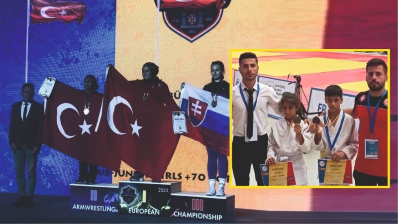 Urfalı sporcuların gurur tablosu